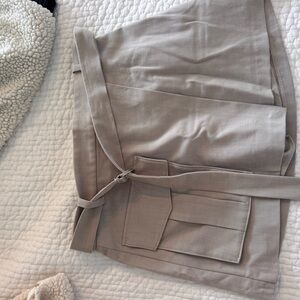 Abercrombie & Fitch Light Gray Skirt